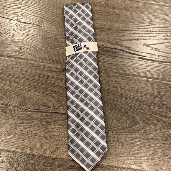 Billy London Other - 🤵‍♂️NEW Billy London Silver & Grey Tie